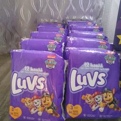 Luvs Diapers Size 3 34ct