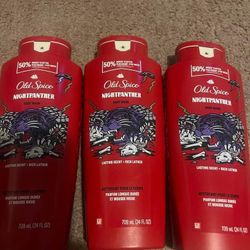 Old Spice Body Wash $4 Each