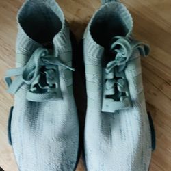 Womens Adidas NMD R1 Fly Knits size 7 EUC Custom NYC