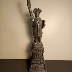 Vintage Pewter Statue of Liberty 