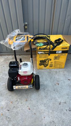 DEWALT 3600 PSI 2.5 GPM Gas Pressure Washer with Honda GX200 Engine Heavy-Duty Commercial Cold Water Power Cleaner open box tested