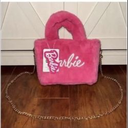 Hot Pink Fluffy Cute 🥰 Barbie Bag !!!! 