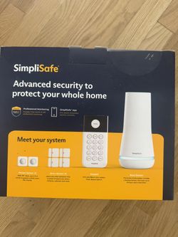 SimpliSafe Alarm Set (New Unopened )