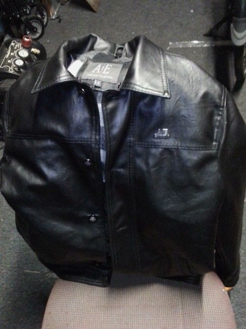 Emporio collezione 100% leather jacket