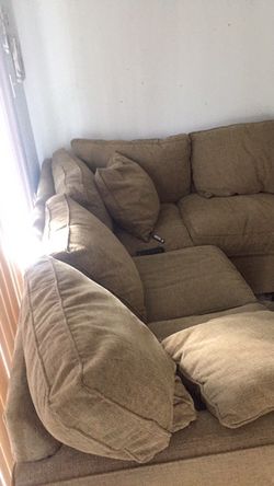 2 Piece Sectional & Love Seat