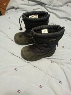 Toddler boy snow boots 8