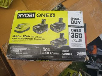 Ryobi 3pc battery