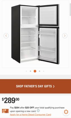 Vissani 4.5 cu ft mini fridge with freezer