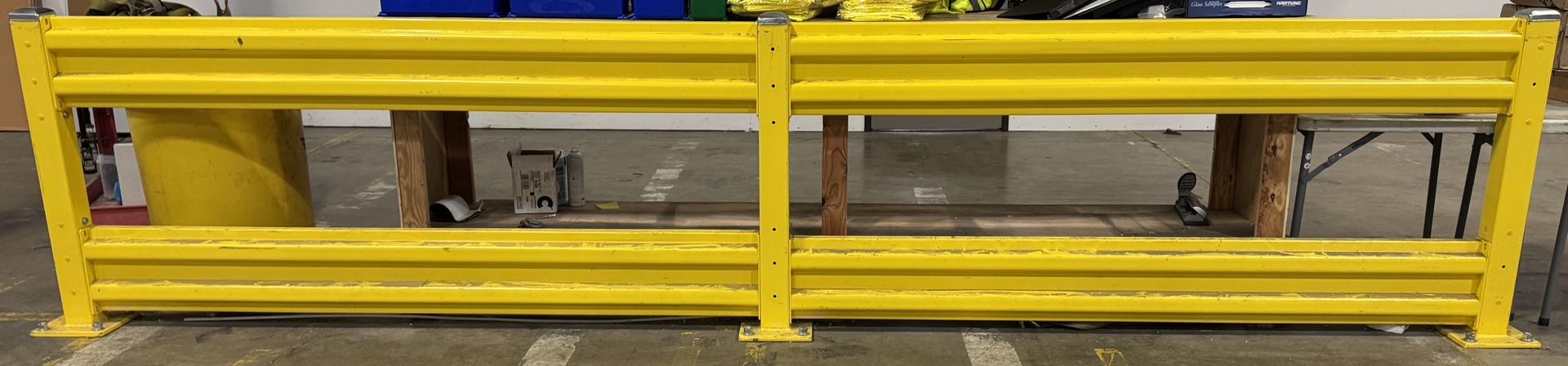 Warehouse Safety Guard Rails