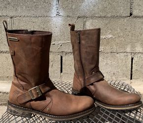 Harley-Davidson Men's Brendan 10- Inch Boots, Brown D93195