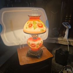 Gone With The Wind Pink Rose Lamp