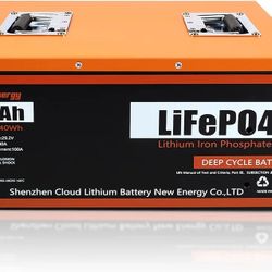 Cloudenergy 24V 150Ah 3.84kWh Deep Cycle LiFePO4 Battery with Longer Runtime, Built-in 100Ampere BMS, Perfect in Solar/Energy Storage System, RV, Mari