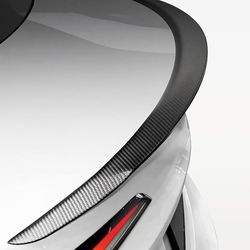 Real Carbon Fiber Rear Trunk Spoiler for Tesla Model Y Juniper 2025-2026 Matte Finish