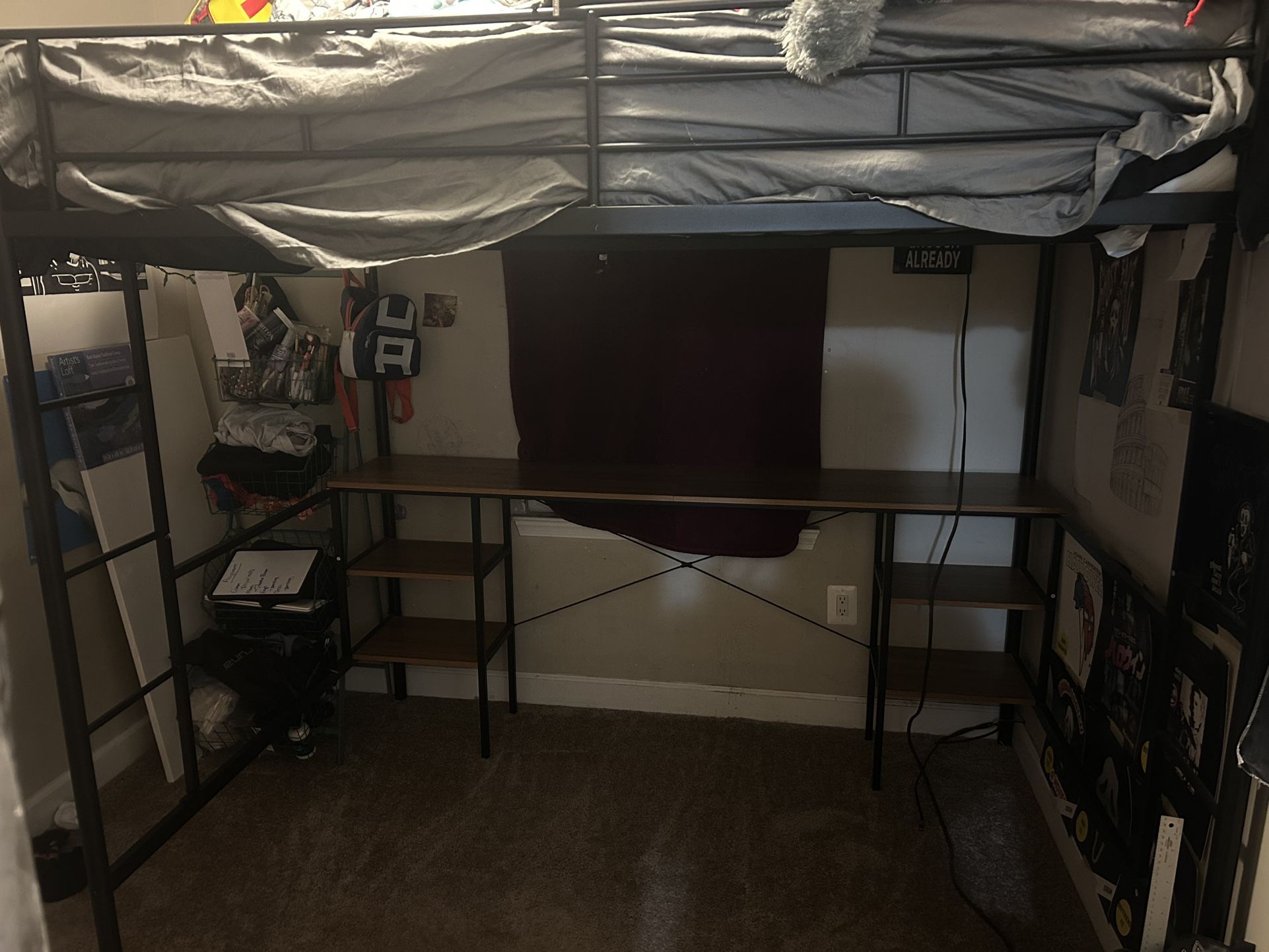 Loft Bed With Desk