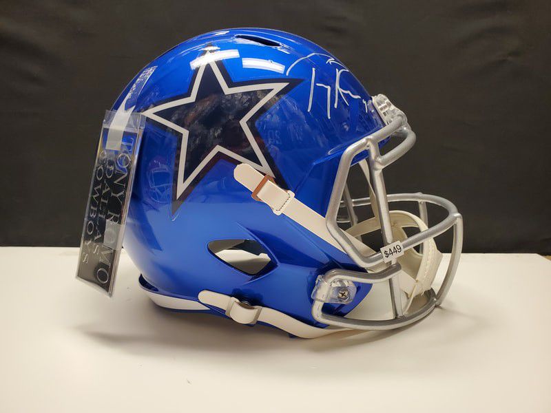 Cowboys Tony Romo Signed,  Beckett-Certified Helmet
