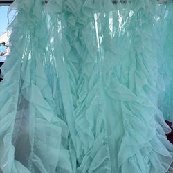 Party drapes back drops assorted colors