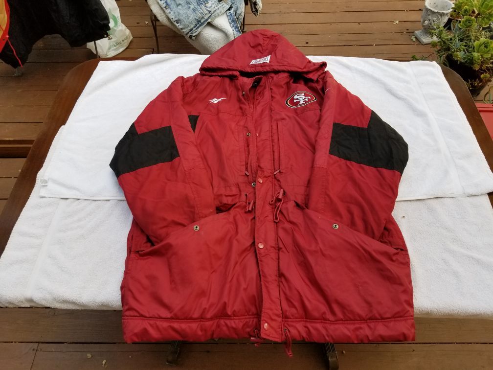 Vintage reebok 49ers jacket