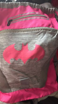 Batman Logo Kids Backpack  SIXFLAGS