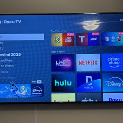 onn 65” Class 4K UHD Roku Smart Television