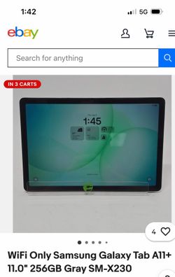 Samsung A11 tablet