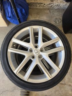 Lexus rim & tire