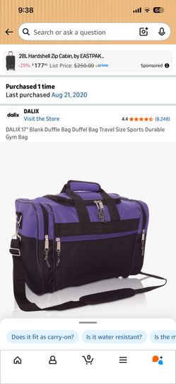 Dalix 17” Sports Bag