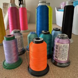 Embroidery Thread Assorted Colors 