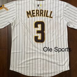 Padres Jersey Merrill