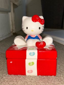 Hello Kitty Ceramic Jelly Belly Container