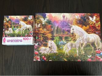 Puzzle 100 Pieces Horses