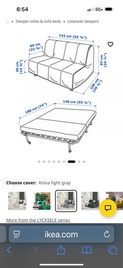 Ikea Sleeper sofa