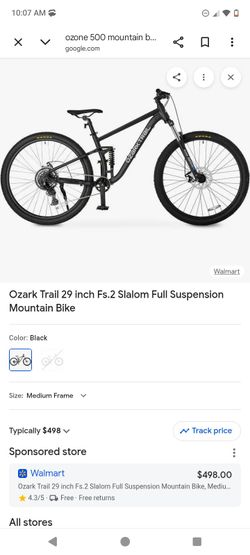Ozark Trail 29" Full Suspension Mountain Bike