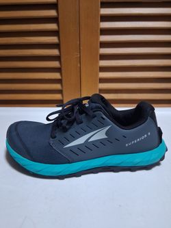 ALTRA SUPERIOR 5 SLATE TEAL WOMEN'S RUNNING SHOE * SIZE: 7
