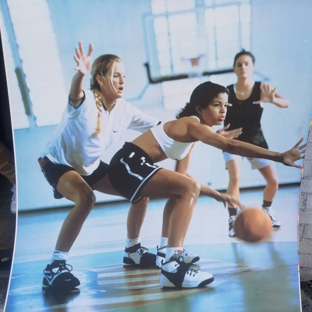 Womens Basketball Aluminum Poster