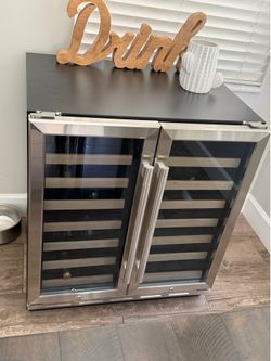 Dual Temp Wine Fridge