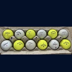 Titleist and Callaway Golf Balls
