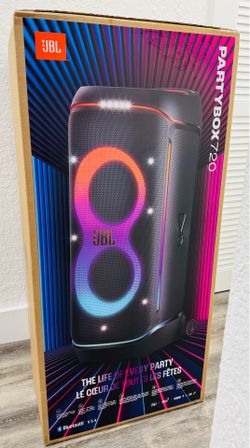 🔥 JBL PARTYBOX 720 NUEVA EN CAJA 🔥   La bocina más potente para tus fiestas.   ✅ NUEVA, SELLADA - Nunca abierta   ✅ Sonido JBL Pro con bajos profund