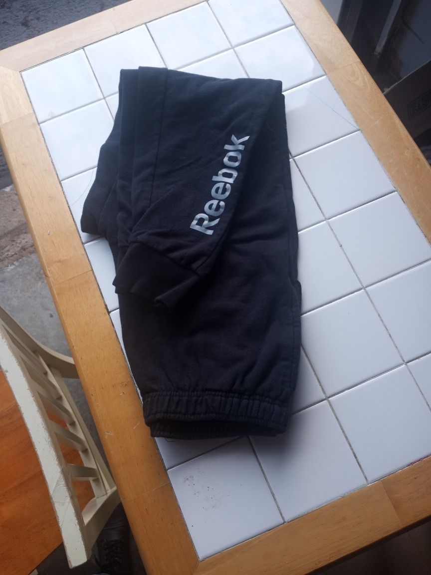 Black Reebok Sweatpants