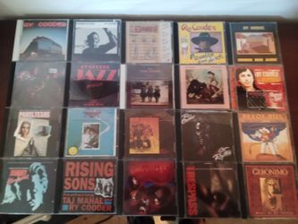 Ry Cooder Music CD Catalogue