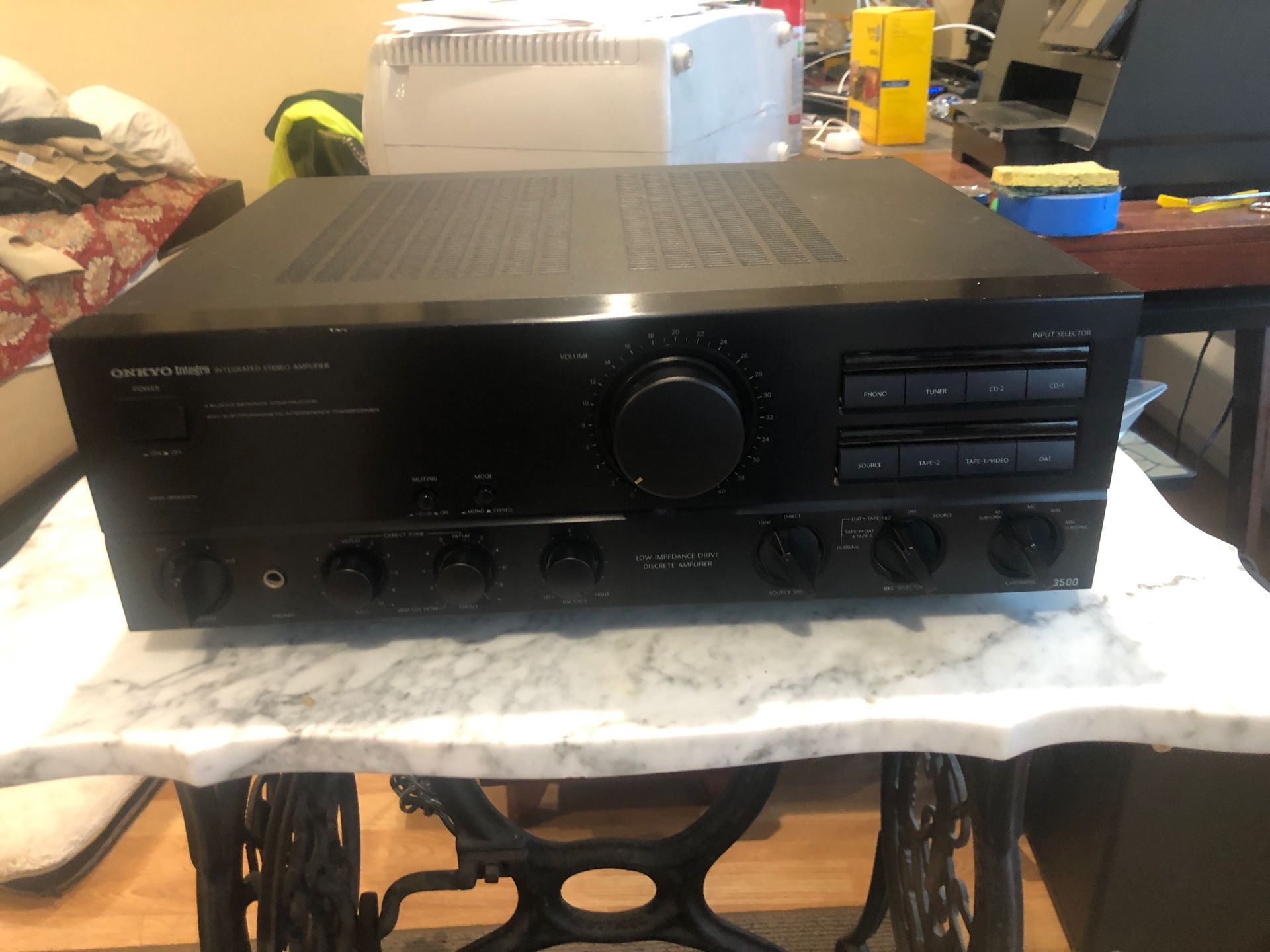 ONKYO INTEGRA integrated stereo Amplifier model A-8500