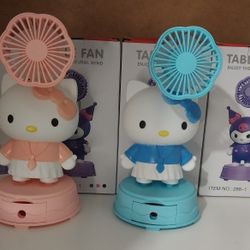 Desk or on the go fan/sharperner