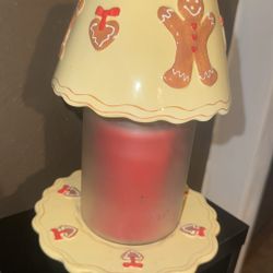 New Candle With Topper And Plate (new) (Read ad before messaging)  