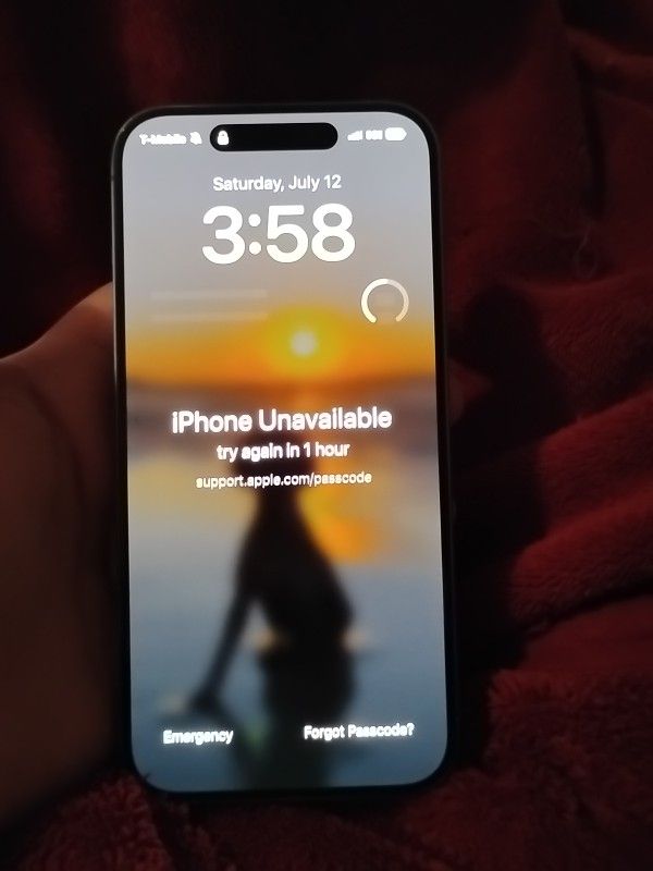Locked Iphone