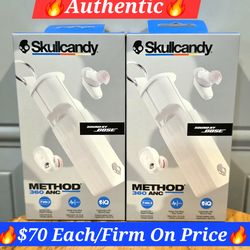 🔥Skullcandy Method 360 ANC Sound By Bose🔥$75 Each/FIRM ON PRICE 🔥Brand New Factory Sealed