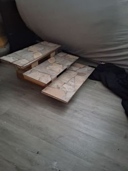 Tile staircase
