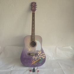 Disney Washburn HMDA34 3/4 Hannah Montana Acoustic Guitar|Tuner|2-EJ15|2-Picks