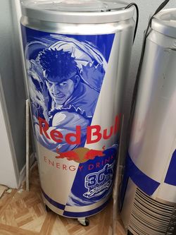 Street fighter red bull electric cooler
