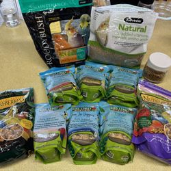 Large Lot Of Bird Food