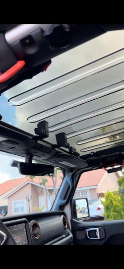 Panoramic freedom clear top