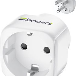 LENCENT Europe to US Plug Adapter, European to USA Adapter
